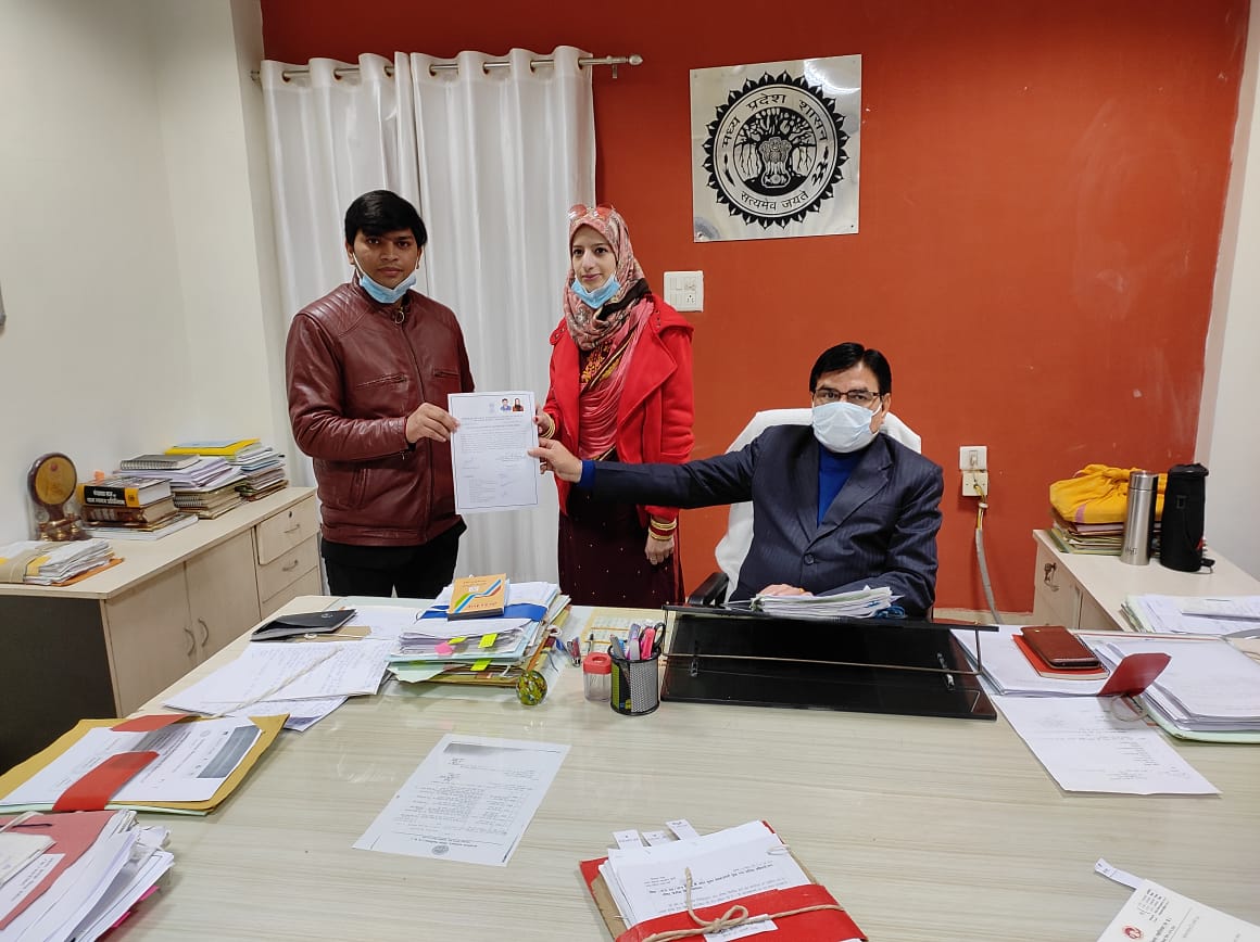 अजब प्रेम की गजब कहानी ग्वालियर के युवक ने किया मोरक्को की युवती से विवाह