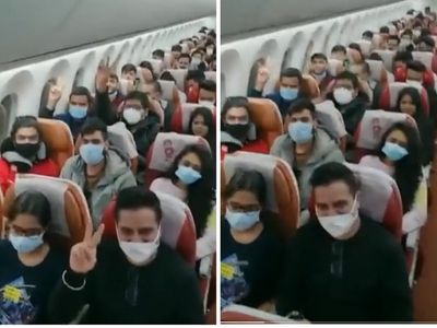 यूक्रेन से 182 भारतीयों को लेकर दिल्ली पहुंचा एयर इंडिया का विमान, नागरिकों के चेहरे पर दिखा डर