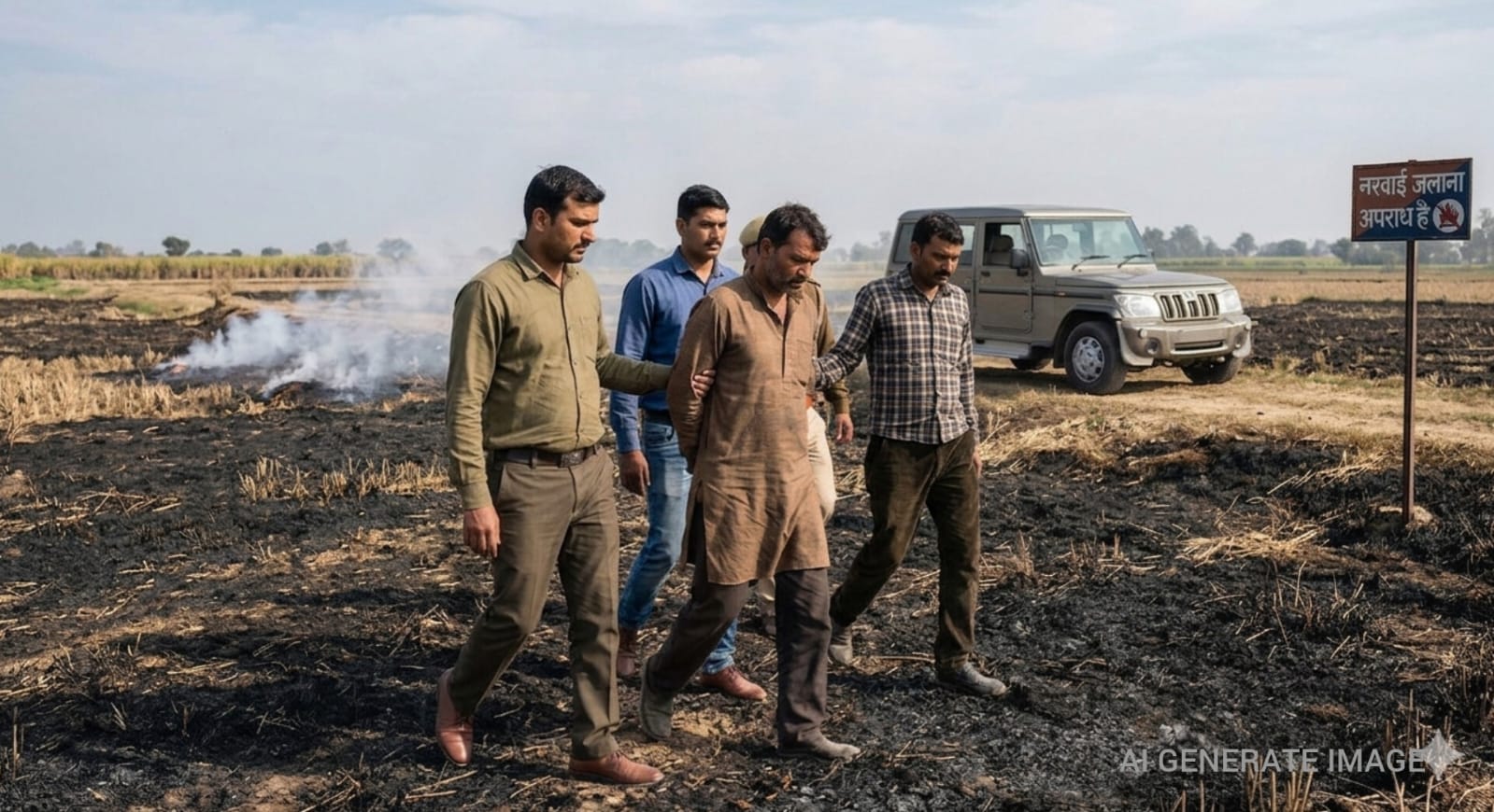 नरवाई जलाने वालों के खिलाफ लगातार सख्त कार्यवाई जिले में नरवाई जलाने वाले 165 लोगों पर लगभग 8.69 लाख का जुर्माना लगाया